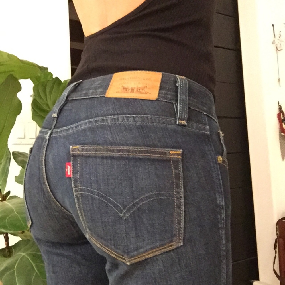 Levi’s low rise skinny jeans